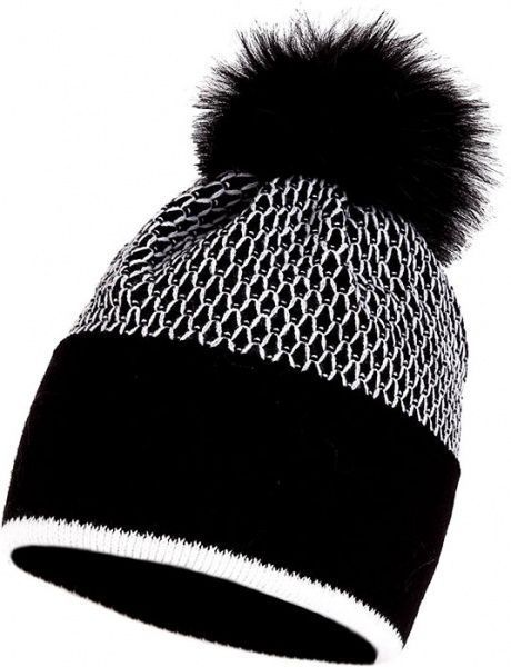 Шапка ESLI р.54 черный с белым 17С-38СП 