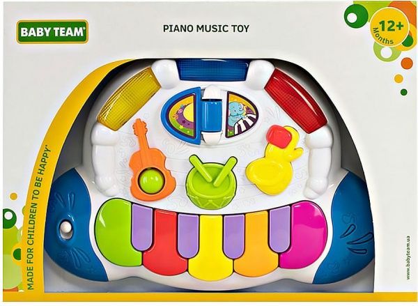 Іграшка музична Baby Team Піаніно 8635