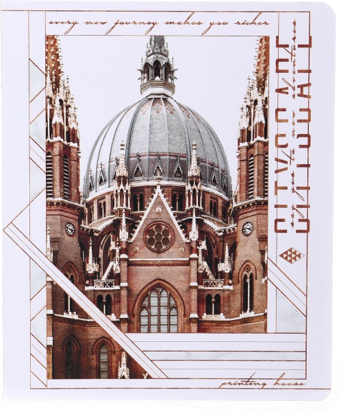 Тетрадь школьная уф-лак 30 листов в линейку в ассортименте