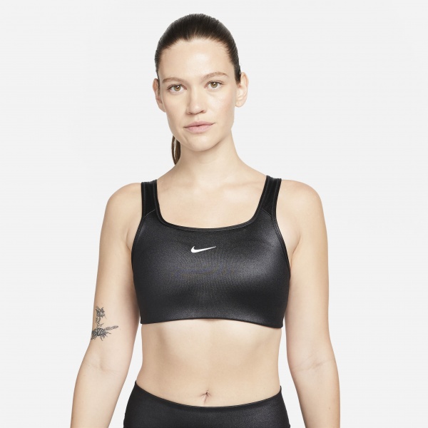 Бра Nike W NK DF SWSH SHINE BRA DD1438-010 р.L чорний
