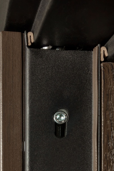 Двері вхідні Булат Термо House-703 вулична венге темний 2050x1200 мм праві