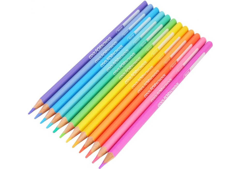 Олівці кольорові Преміум PASTEL 12 кольорів CF15184 Фабрика Папірус