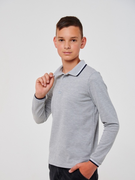 Сорочка дитяча Smil 114888 р.158 сірий меланж 