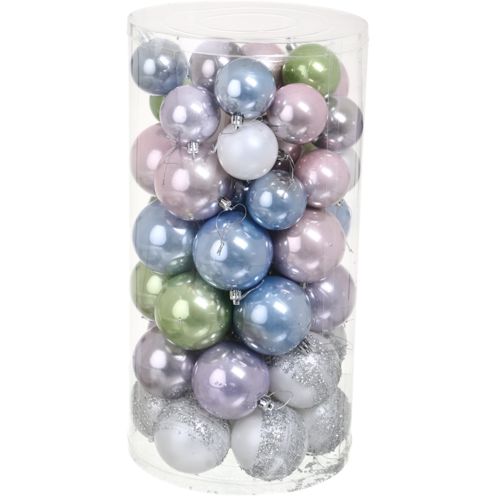 Набір ялинкових куль 24IPC-07 d 60 мм 50 шт./уп.