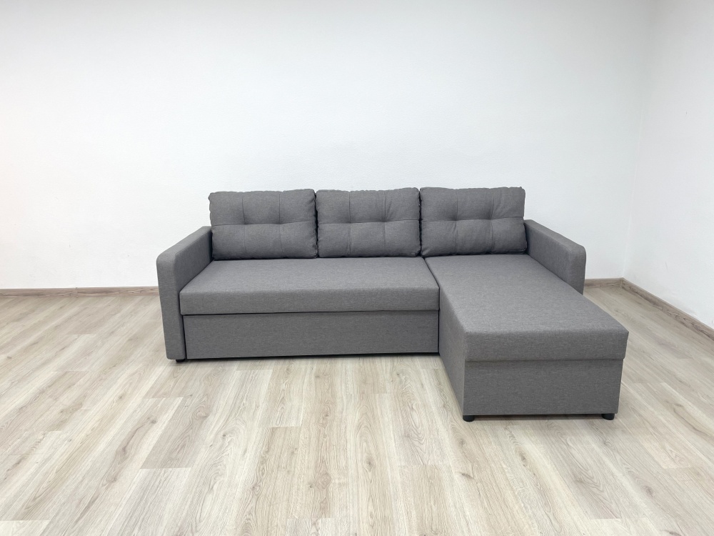 Диван кутовий Елегант ЕпіСофт ДАКАР сірий 2200x1550x880 мм