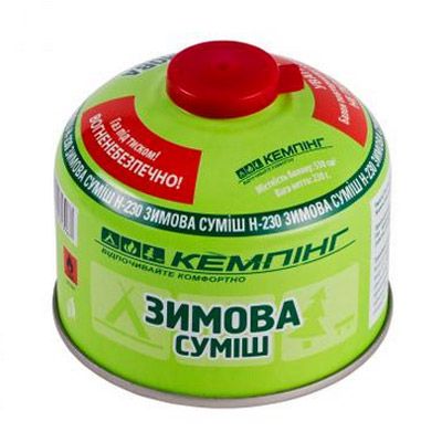 Газовый картридж Кемпинг H230