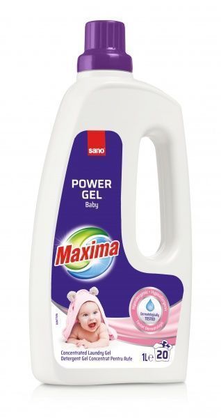 Гель для машинной и ручной стирки Sano концентрированный Baby 1 л