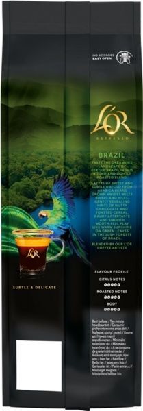 Кофе в зернах L’OR Espresso Brazil 500 г 8711000464649 