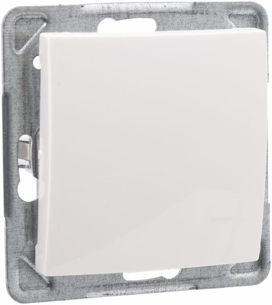 Вимикач одноклавішний Ospel Impresja без підсвітки 16 А 250В IP20 кремовий