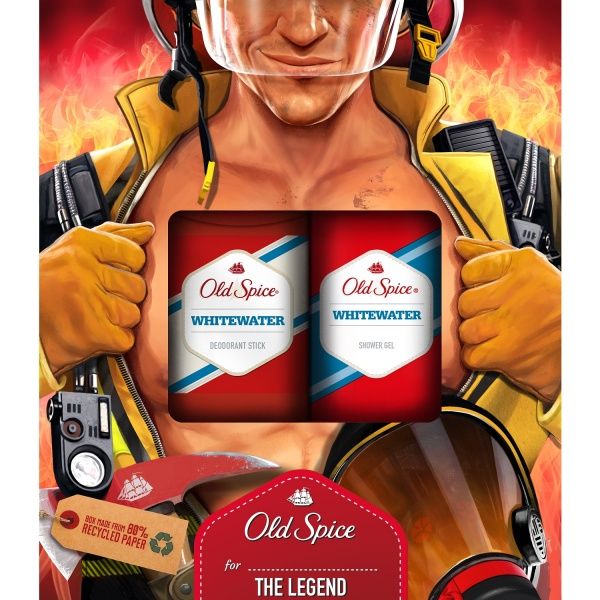 Набор подарочный для мужчин Old Spice WhiteWater Fireman