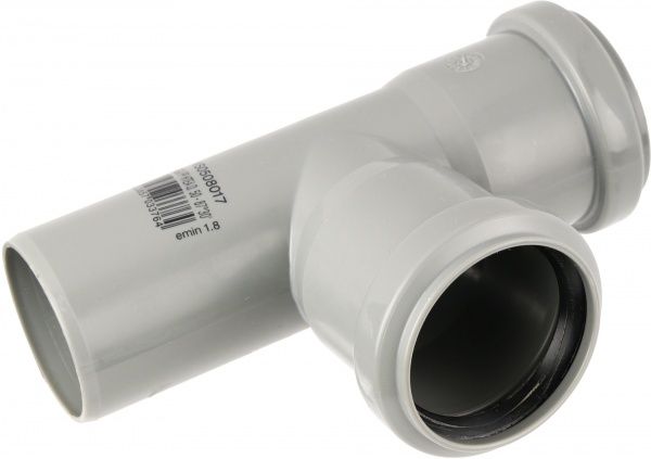 Тройник Valsir Valsir ПП d50x50х90°