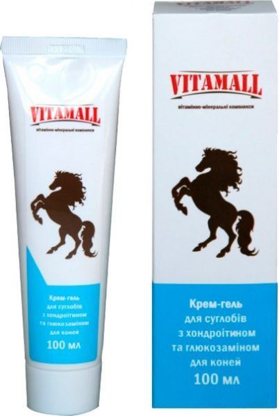 Гель-крем Vitamall для суглобів з хондроітіном та глюкозаміном 100 мл