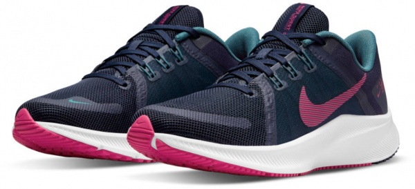 Кроссовки Nike WMNS NIKE QUEST 4 DA1106-401 р.39 сине-розовый