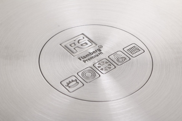 Кастрюля со стеклянной крышкой Nature 18 см 2,5 л Flamberg Premium