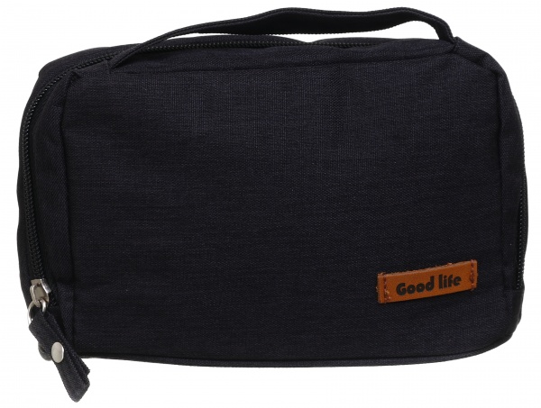 Органайзер для цифрових аксесуарів, комплектуючих 20х8х12 cм чорний RH2216b 