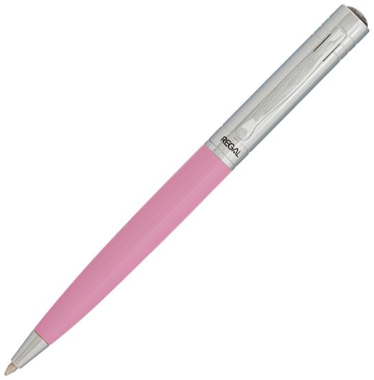Ручка шариковая REGAL R2456210.P.B розовая 