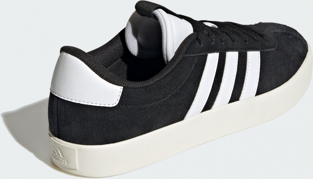 Кроссовки женские Adidas VL COURT 3.0 CBLACK/FTWWHT/GOLDMT ID6279 р.40 2/3 черные
