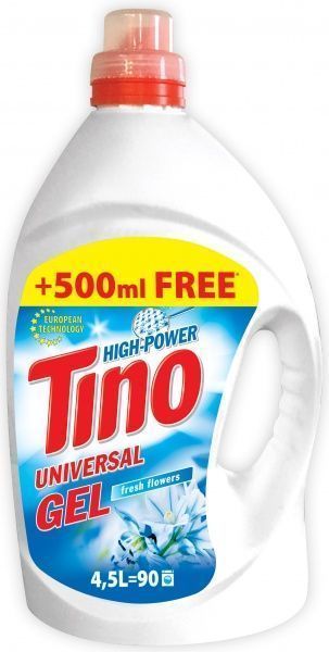 Гель для машинного та ручного прання Tino High-Power Fresh flowers 4,5 л