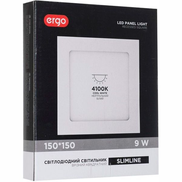 Светильник точечный Ergo STD SL LED 9 Вт 4100 К белый 