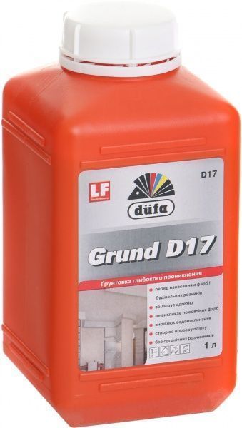 Грунтовка глубокопроникающая Dufa Grund D17 1 л