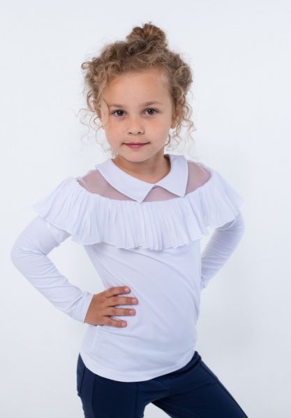 Блуза Vidoli G-20919W р.146 белый 