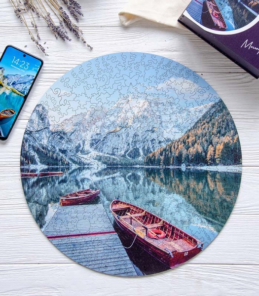 Пазл дерев'яний Браєс 50 см PuzzleUp 