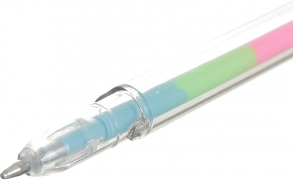 Ручка кулькова Кришталь рожевий 