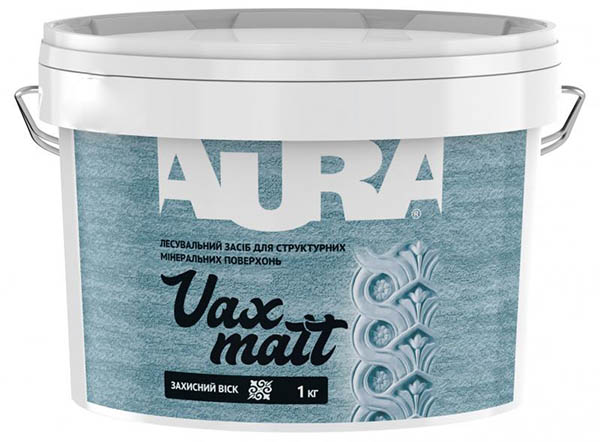 Декоративний віск Aura® Vax Matt прозорий 1кг