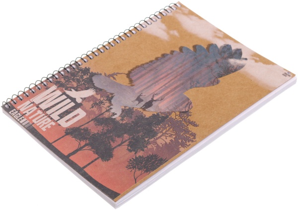 Тетрадь школьная Спираль A5 60 листов в клеточку