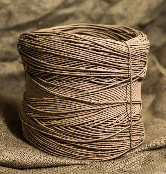 Шпагат паперовий бурий 2,8 мм крафт 0,5 кг