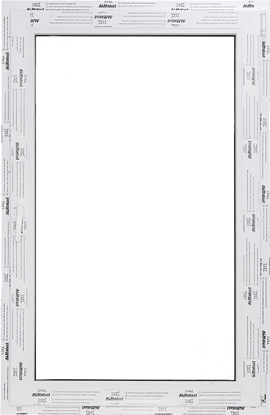 Вікно поворотно-відкидне ALMplast 60 500x1200 мм праве