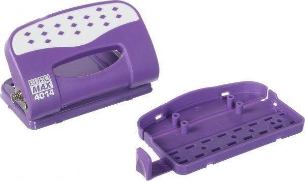 Дырокол с пластиковой накладкой 12 листов