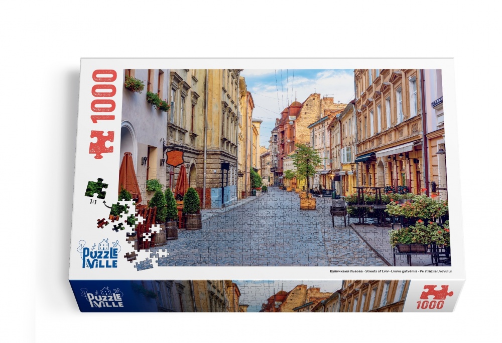 Пазл PUZZLEVILLE Вуличками Львова 1000 елементів PZL1000_3