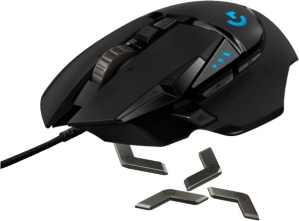 Миша Logitech G502 Gaming Mouse HERO High Performance Black 