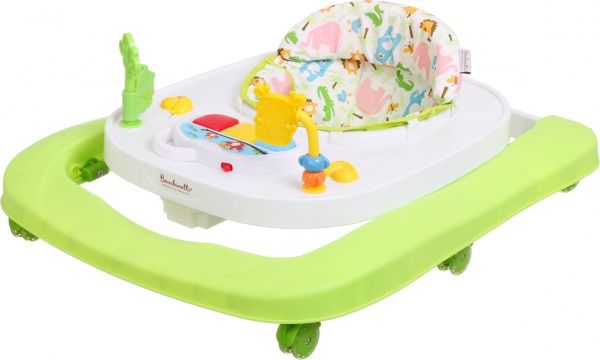 Ходунки Bambinelli Звірята зелений W1508UR2/green