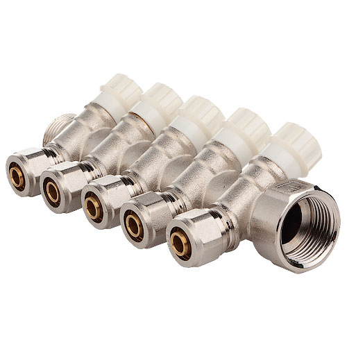 Колектор з регулюючими вентилями FADO S.r.l з фітингом 1