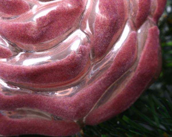 Декорация-подвеска роза 10 см в ассортименте