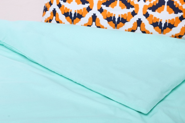 Пододеяльник гладкокрашеная 200x215 см тиффани Моно 