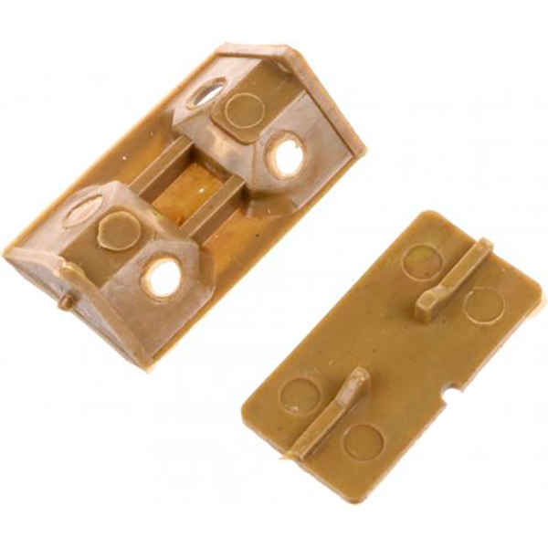 Кутник монтажний подвійний бук 10 шт 10 шт. DC