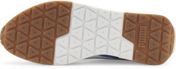 Кроссовки Puma R22 38346204 р.UK 9,5 синий с черным