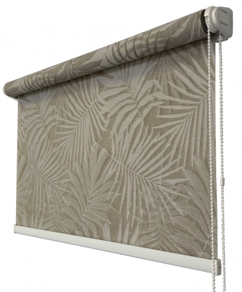 Ролета мини Gardinia Бали 65x170 см коричневая 