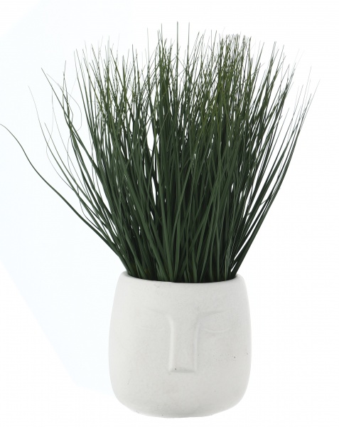 Растение искусственное Луковая трава в горшке 32 см (JYS2332)