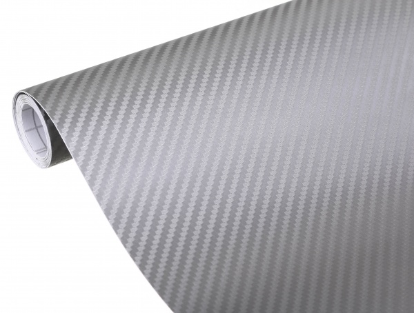 Плівка самоклейка захисна сірий карбон 0,45x2 м