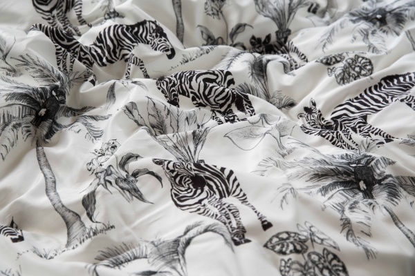 Комплект постельного белья Safari семейный разноцветный Decoflux 