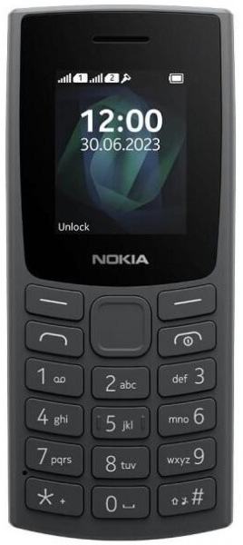 Мобильный телефон Nokia 105 SS 2023 charcoal