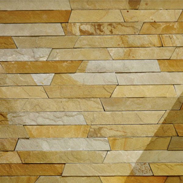 Камень KLVIV песчаник Ополье желтое 30 мм 0,5 кв.м 