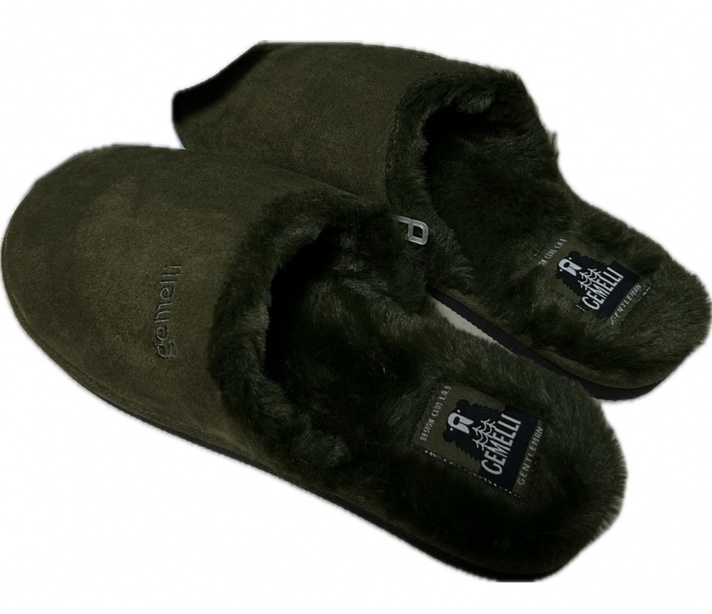 Капці домашні Gemelli Ярослав р.46 хакі