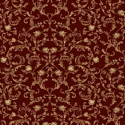 Ковролин Карат Lotos runner 523/210 красный 4 м