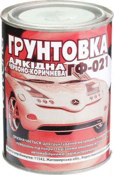 Грунтовка  Velvana ГФ-021, красно-коричневая VELVANA 1кг