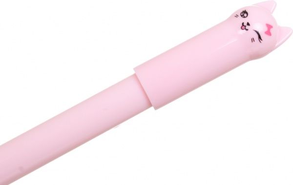 Ручка гелевая Розовый котенок 